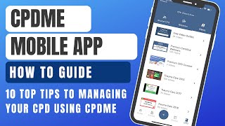 10 Top Tips to Managing your CPD using CPDme Presented by Andrew Ormerod [upl. by Erdnoed55]