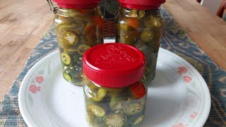 AJIES JALAPEÑOS ENCURTIDOS FÁCIL DE HACER [upl. by Thanasi]