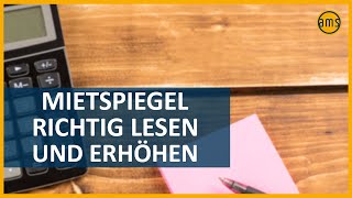 Mietspiegel richtig lesen und Miete erhöhen – mit Praxisbeispiel [upl. by Aromat]