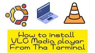 How to install VLC Media Player in Ubuntu Linux from Terminal Commands [upl. by Germann]