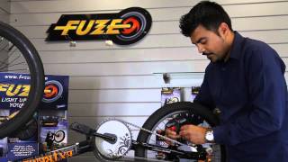 Fuze Wheel Writer  How to fit fit to your bike instructional video [upl. by Renelle]