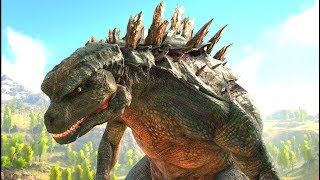 Novo Godzilla Vs Alpha King Titan Que Apareceu Do Nada Para Mim Corromper Ark Dino Evolved PTBR [upl. by Kattie]