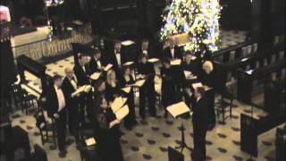 Ad cantus leticie Christopher Maxim performed by the Giltspur Singers [upl. by Nord]