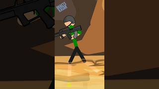 How cartridge traps injured soldiers stick 🤣🤣🤣 sticknodes animation funny shorts paradise [upl. by Nwahsaj840]