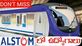 JOBS IN ALSTOM COMPANY IN SRICITY 2024  DIPLOMA  ITI  MECHANICAL JOBS  BALAOFFICIAL [upl. by Scoter]