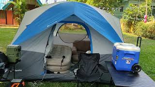 camping tent columbia outdoor COLUMBIA CAMPING GEAR [upl. by Georgie541]