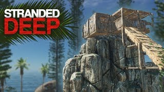 BUILDING A CLIFF BASE Stranded Deep S2 Episode 9 [upl. by Halet137]