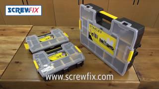 STANLEY SORT MASTER ORGANISER SET 3 PIECES Screwfix [upl. by Nivra]