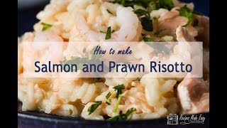 Salmon and prawn Risotto [upl. by Dutch]