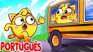 Cuidese na Canção do Ônibus 🚌  Canções Infantis 🐱🐨🐰🦁 e Rimas de Creche por Baby Zoo [upl. by Aralomo]