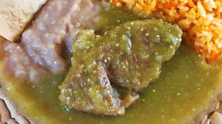 Chambarete de Res en Salsa Verde [upl. by Mirabel]