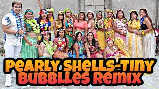 Pearly Shells Tiny Bubbles Remix  Robin Azarcon  Basic Step  Hawaiian Dance [upl. by Ximenez641]