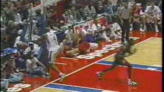 Shawn Kemp Highlights and Dunks against the 76ers [upl. by Mansoor197]