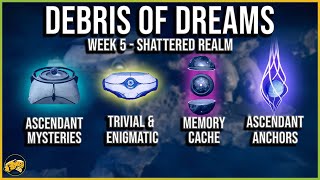 Shattered Realm Debris of Dreams  Ascendant Trivial Enigmatic Mysteries Data Caches  Destiny 2 [upl. by Bui]