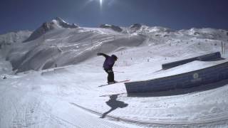 Snowpark Kitzsteinhorn  Freeski Teaser 201415 22 [upl. by Lorollas]