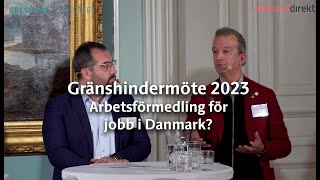 Gränshindermöte 2023  Matchning över Öresund [upl. by Adnar76]