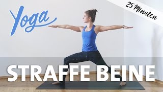 Yoga für straffe Beine  25 Minuten Vinyasa Yoga Workout [upl. by Feldman211]