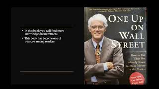 One Up On Wall Street  By Peter Lynch [upl. by Jennee]