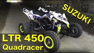 SUZUKI LTR 450  Mein 4 Quad  ToxiQtime Test [upl. by Schwejda739]