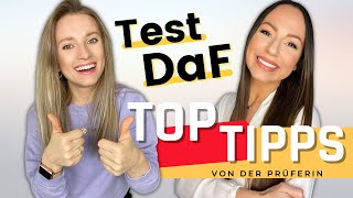 TestDaF Top Tipps von der Prüferin Vorbereitung für B2  C1  Learn German Fast [upl. by Bartlet163]