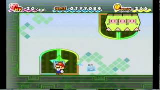 Lets Play Super Paper Mario Part 33  Enter the Whoa Zone [upl. by Ecertak]