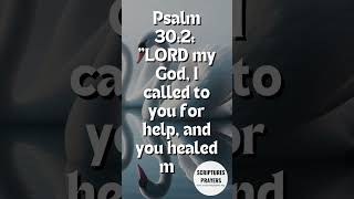 Healing Through Scripture Psalm 302 Inspiring Bible Verse with Beautiful Swan Picture Shorts [upl. by Drawets]