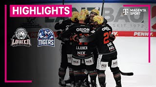 Löwen Frankfurt  Straubing Tigers  PENNY DEL  MAGENTA SPORT [upl. by Anilrahc]