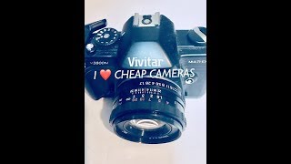 Film Beginners Guide The Benefits Of A CHEAP CAMERA Starring The Vivitar V3800N [upl. by Wendeline]