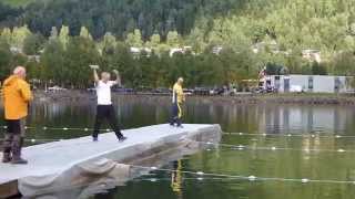 Seatrout distance World championship in fly casting Fagernes 2014 [upl. by Assirehc]