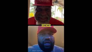 Shannon Briggs and rampage jackson agree to a fight in a boxing ring [upl. by Jilleen]