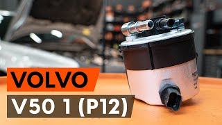 Så byter du bränslefilter på VOLVO V50 1 P12 AUTODOCLEKTION [upl. by Yllil]