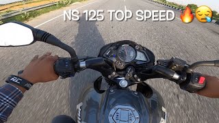 Bajaj Pulsar Ns 125 Top Speed Test 🔥😍  Results 😪 [upl. by Eelir876]