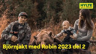 Björnjakt med Robin Strömqvist 2023 del 2 [upl. by Newby384]