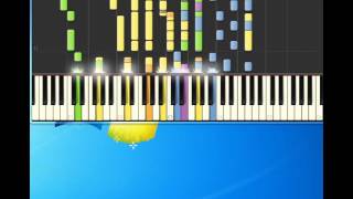 Linda Ronstadt Different Drum Piano tutorial by Synthesia [upl. by Seravaj856]