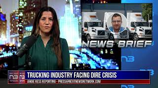 Trucking Crisis Threatens US Economys Health [upl. by Dabbs]