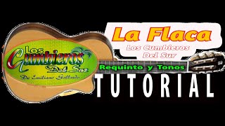 Como Requintear quotLa Flacaquot Los Cumbieros del Sur TUTORiAL TonoyTabs [upl. by Norok642]