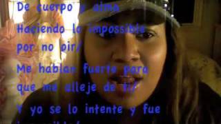 Leona Lewis  Bleeding Love In Spanish [upl. by Assille]