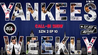 Yankees back to back sweeps 60 on the week Season 2 Ep 10  Yankees Weekly [upl. by Pepin]