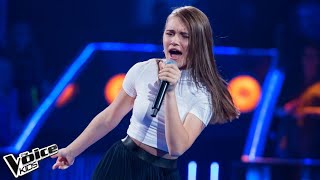 Liza Misnikova  Break Freequot SING OFF  The Voice Kids 3 Poland [upl. by Idnod]