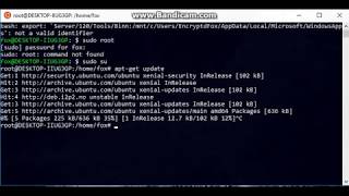 bash Sudo root Command Not Found Fix 2017 [upl. by Adnolor591]