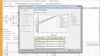 Preview of filter design software FilterPro [upl. by Venuti2]