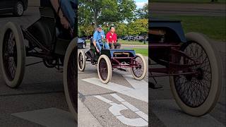 1901 Ford Sweepstakes Race Car Drive By Engine Sound Old Car Festival Greenfield Village 2024 [upl. by Ijuy745]