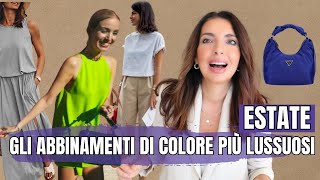 COMBINAZIONI DI COLORE LUSSUOSE DELLESTATE 2024 COME ABBINARE I COLORI [upl. by Krause312]