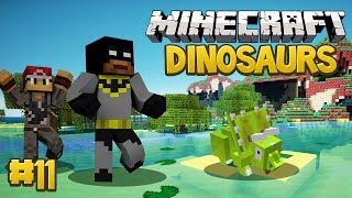 Minecraft Dinosaurs Mod Fossils and Archaeology Survival Series Episode 11  Triceratops Tradegy [upl. by Anne-Marie]