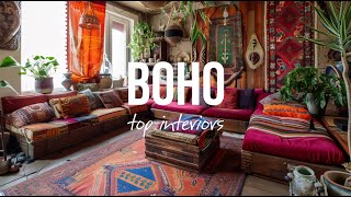 Boho Interior Design Ideas Transform Your Home with Eclectic Style [upl. by Iams562]