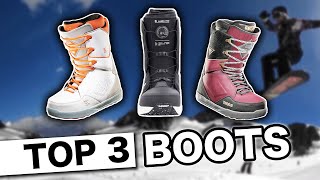 3 Best Snowboard Boots [upl. by Roseanna796]