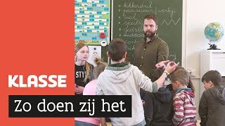 In deze school zitten alle leerlingen samen in één klas [upl. by Sorodoeht988]