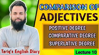 How to Use Positive Comparative and Superlative Adjectives Like a Pro  Comparison Of Adjectives [upl. by Oruasi]