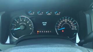 Ford F150 how to enable hidden digital speedometer EngineeringDiagnostic Mode [upl. by Einnalem]