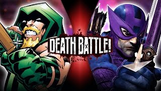 Green Arrow VS Hawkeye DC VS Marvel  DEATH BATTLE [upl. by Paucker383]